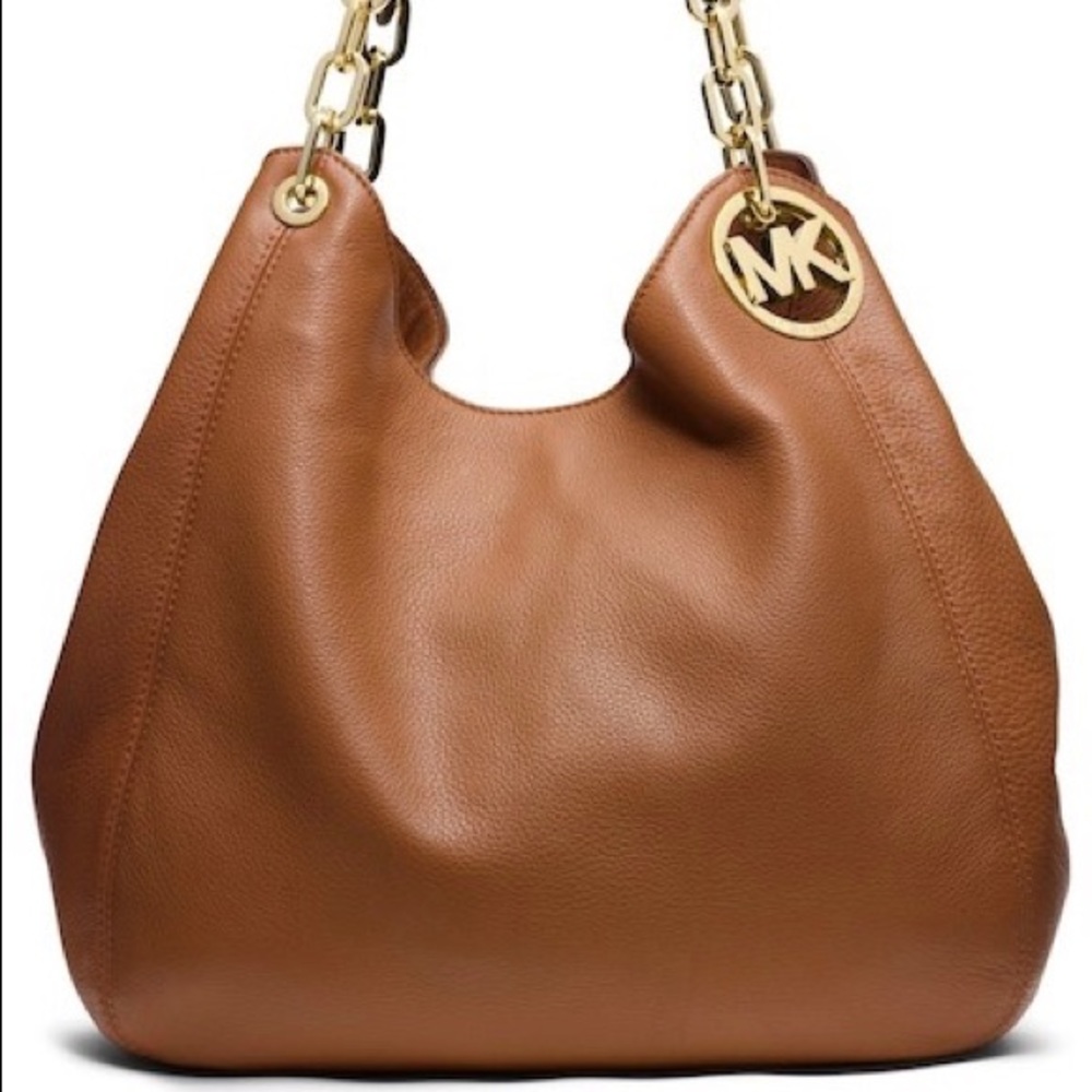 Michael Kors Large Fulton Leather Tote